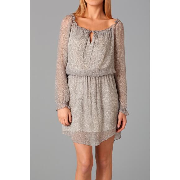Haute Hippie 100% Silk Embellished Snake Print Dress – Size XS - Picture 1 of 12